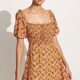 Faithfull - Il Carro Mini Dress La Gomera Floral Print - Final Sale