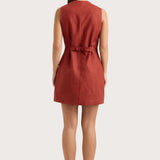 Faithfull - Jane Mini Dress Garnet - Final Sale