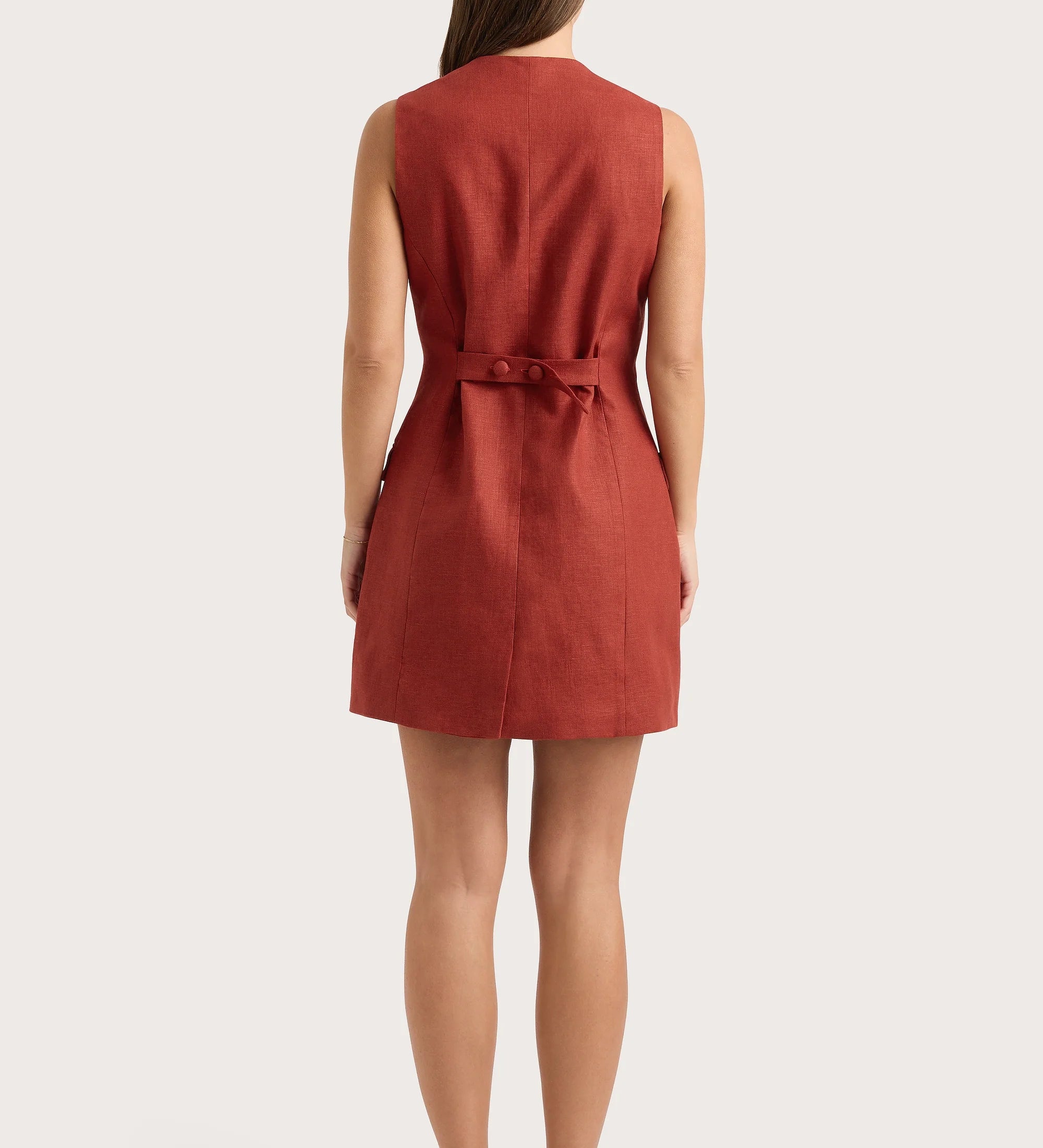 Faithfull - Jane Mini Dress Garnet - Final Sale