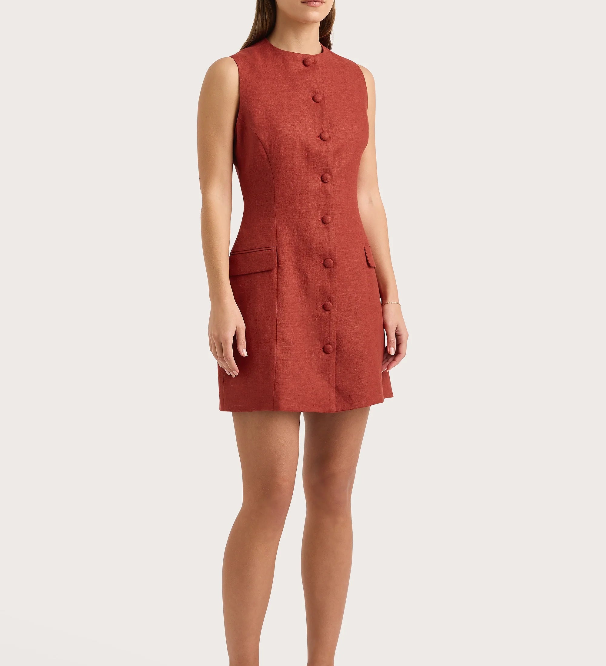 Faithfull - Jane Mini Dress Garnet - Final Sale
