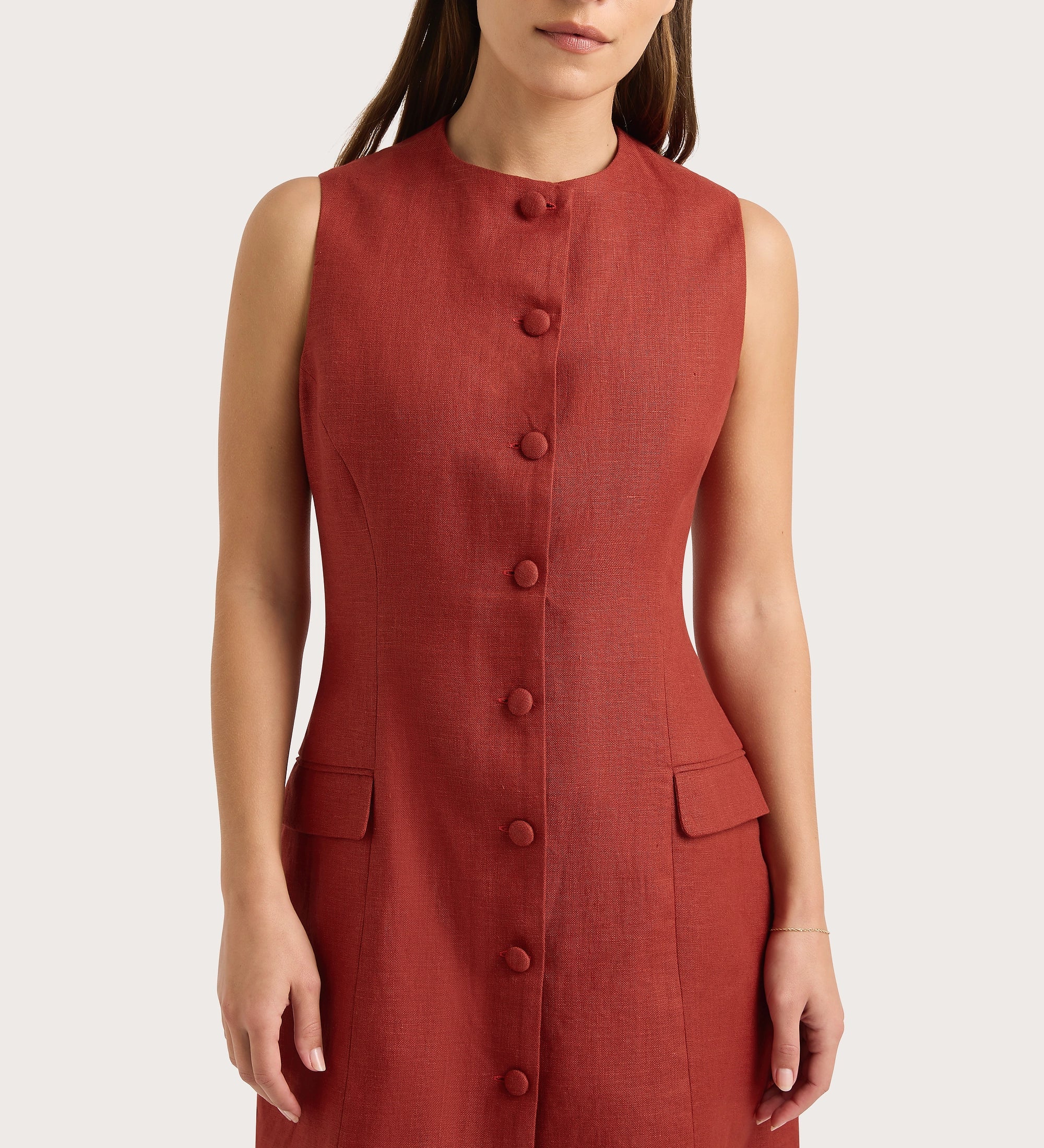 Faithfull - Jane Mini Dress Garnet - Final Sale