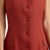 Faithfull - Jane Mini Dress Garnet - Final Sale