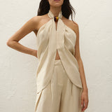 Faithfull - Biba Halter Top Panna