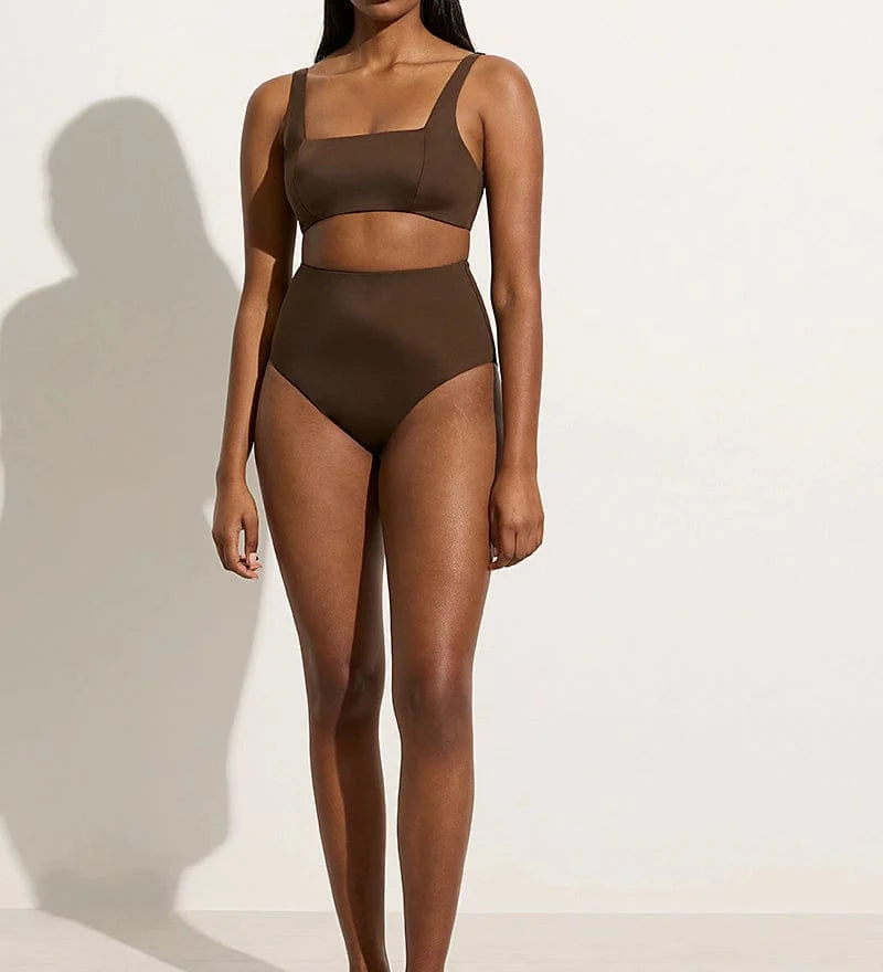 Faithfull - Afonso Bikini Bottom Coffee - Final Sale