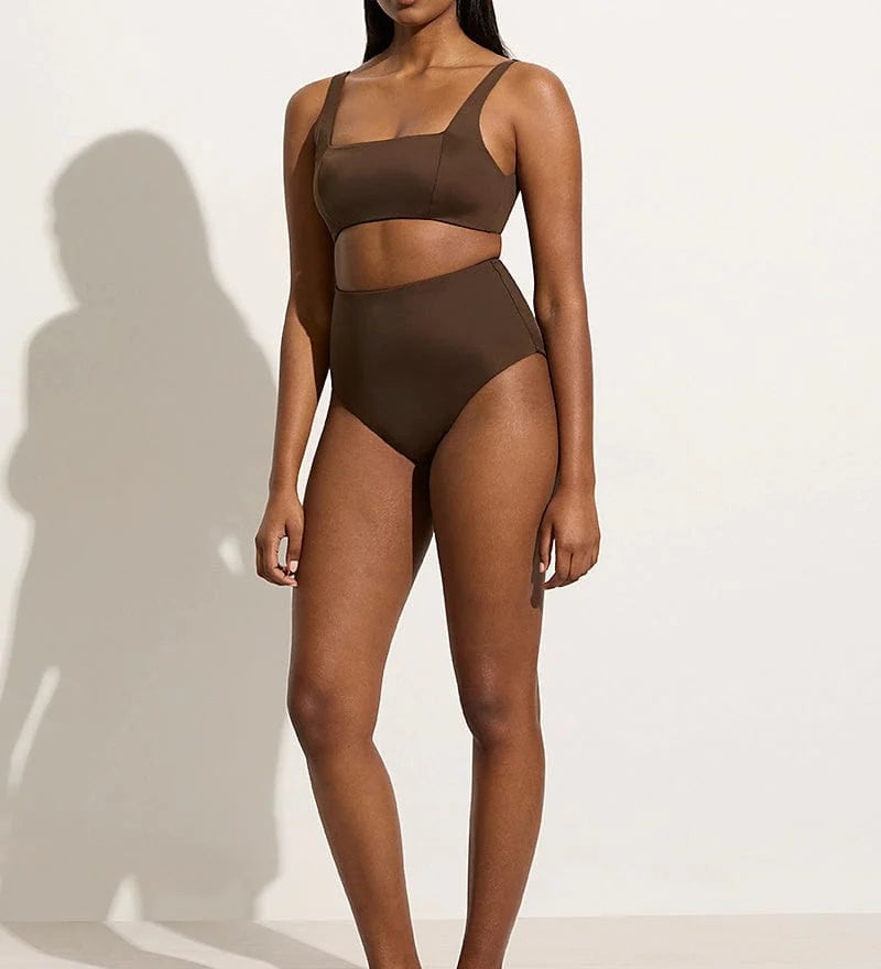 Faithfull - Zizi Bikini Top Coffee - Final Sale
