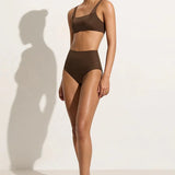 Faithfull - Afonso Bikini Bottom Coffee - Final Sale