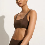 Faithfull - Zizi Bikini Top Coffee - Final Sale