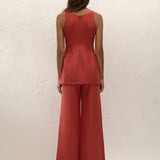 Faithfull - Syna Top Dusty Tomato