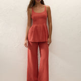 Faithfull - Syna Top Dusty Tomato