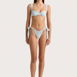 Faithfull - Costa Bikini Bottoms Sky Blue - Final Sale