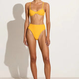 Faithfull - Citra Bikini Bottoms Citrus Towelling - Final Sale