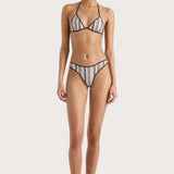 Faithfull - Ania Bikini Bottom Meleu Stripe Multi - Final Sale