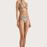 Faithfull - Ania Bikini Bottom Meleu Stripe Multi - Final Sale