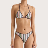 Faithfull - Ania Bikini Bottom Meleu Stripe Multi - Final Sale