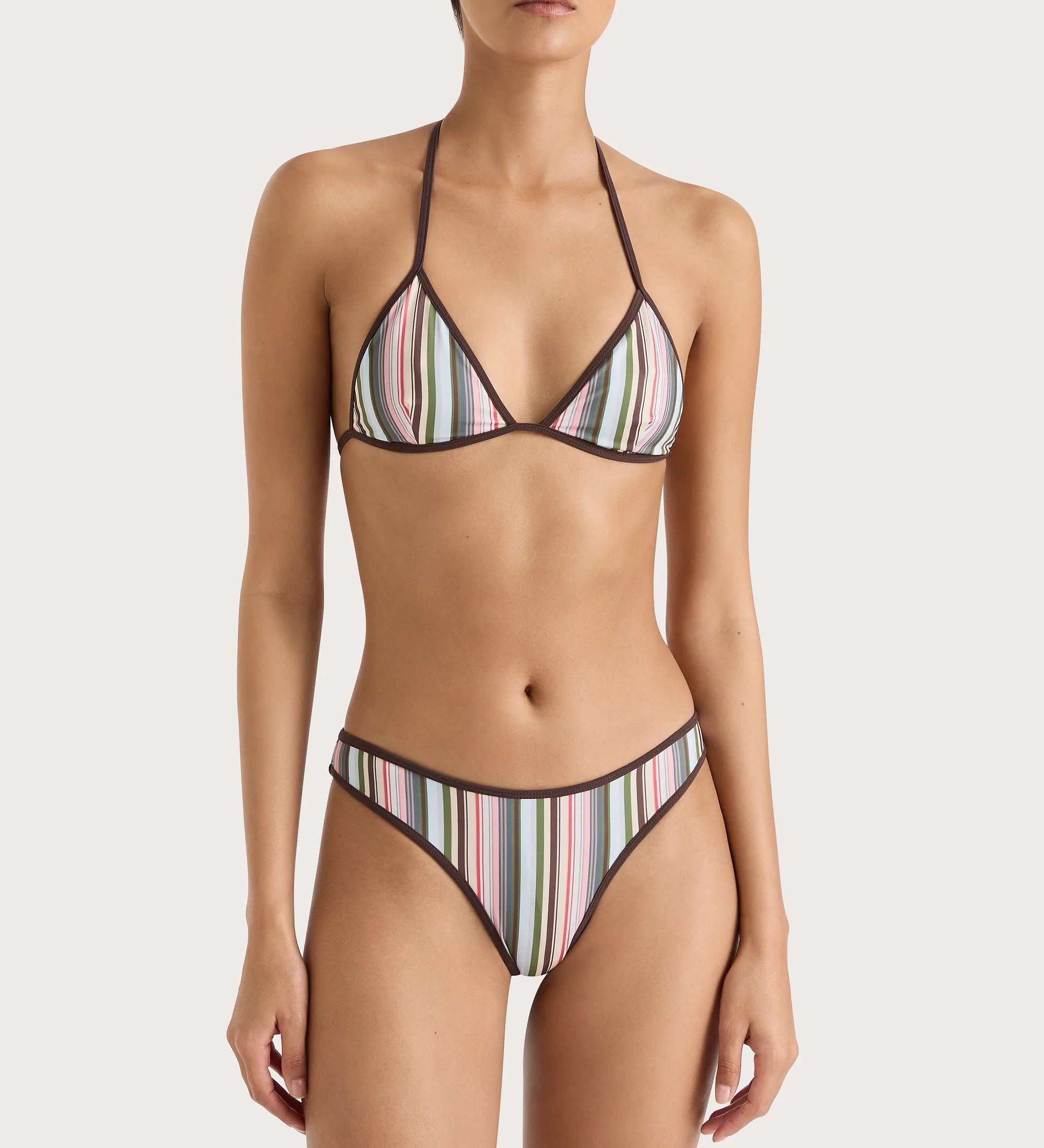 Faithfull - Ania Bikini Bottom Meleu Stripe Multi - Final Sale