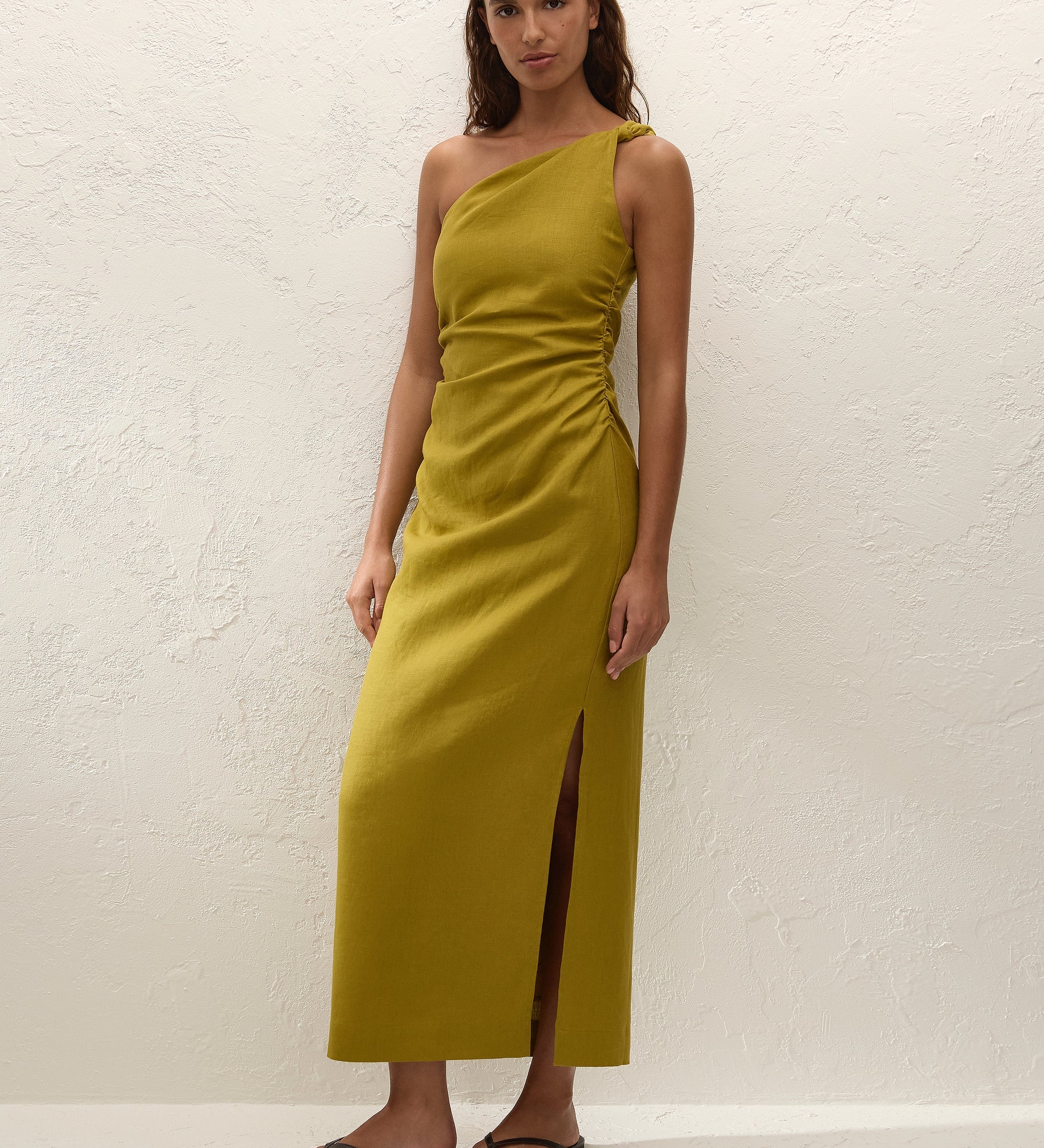 Faithfull - Jomana Midi Dress Olive