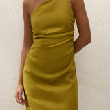 Faithfull - Jomana Midi Dress Olive