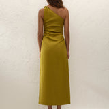 Faithfull - Jomana Midi Dress Olive