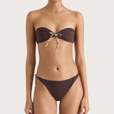 Faithfull - Bandol Bikini Top Meleu Stripe Multi - Final Sale