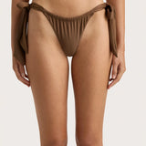 Faithfull - Costa Bikini Bottom Cocoa - Final Sale