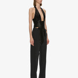 Christopher Esber - Reyer Satin Tie Top