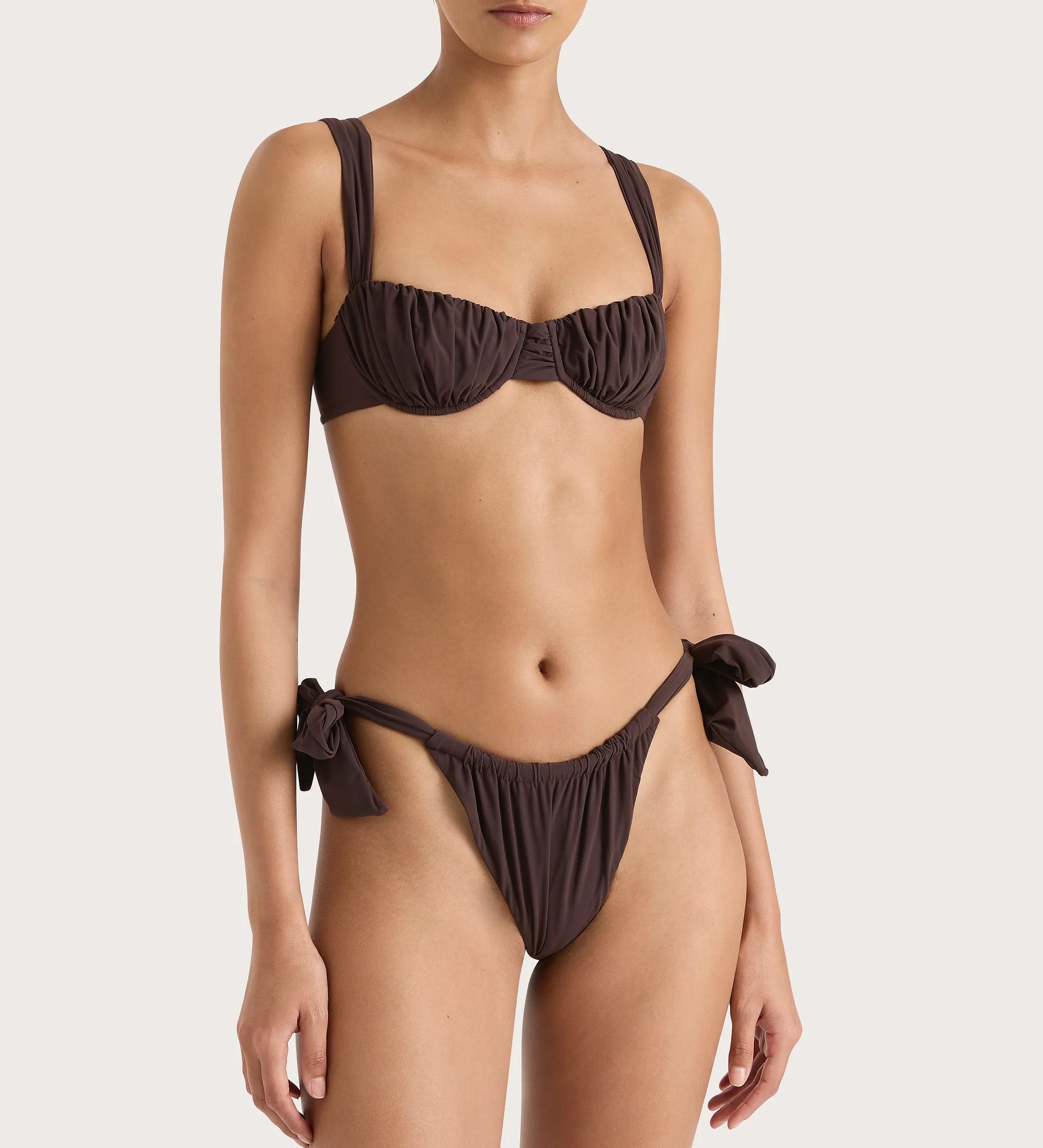 Faithfull - Costa Bikini Bottom Coffee - Final Sale