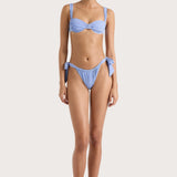 Faithfull - Costa Bikini Bottoms Blue - Final Sale