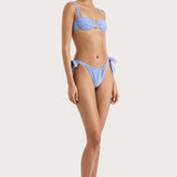 Faithfull - Costa Bikini Bottoms Blue - Final Sale