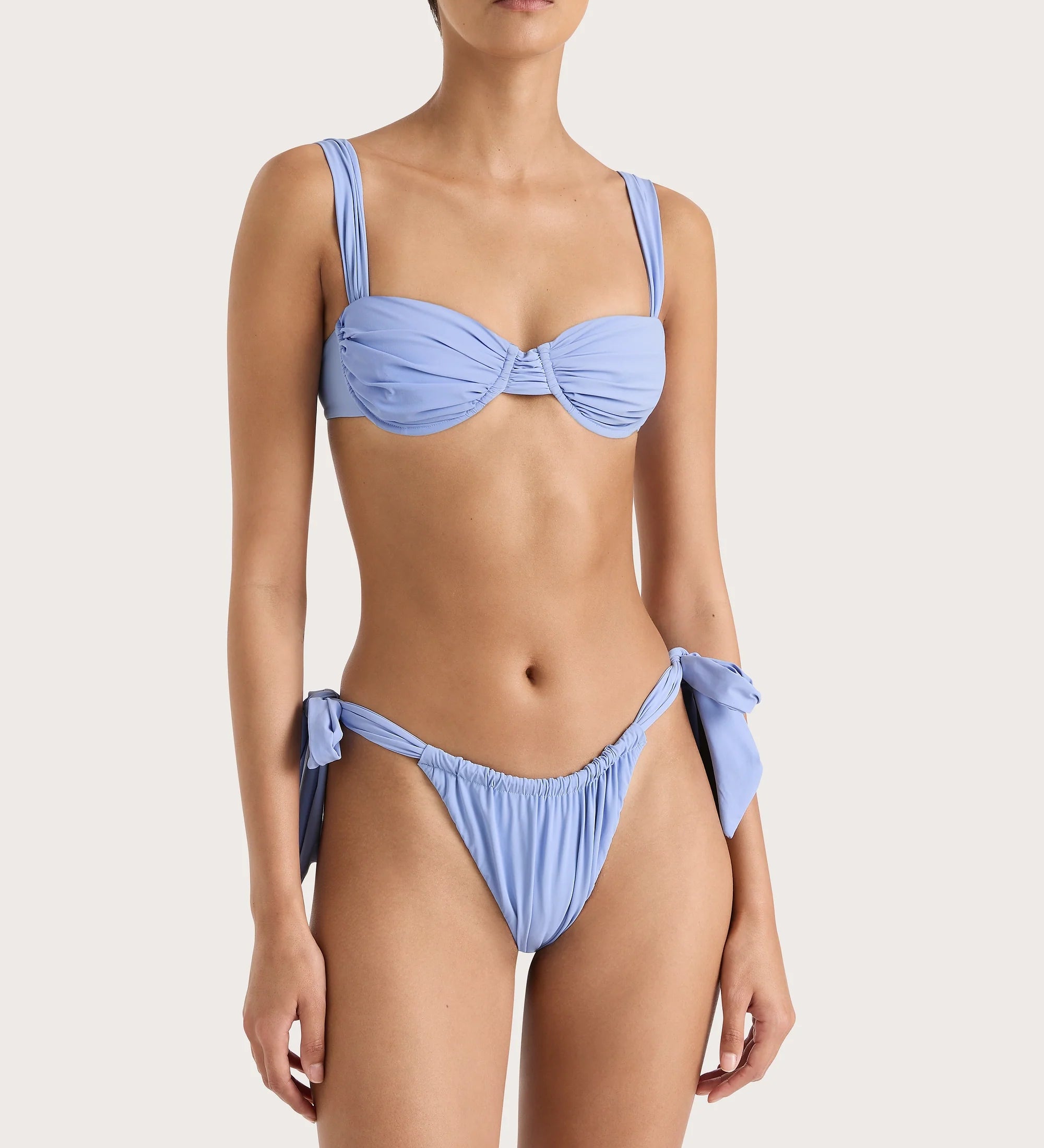 Faithfull - Sol Bikini Top Blue - Final Sale