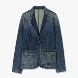 Nili Lotan - ELTON DENIM BLAZER