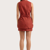 Faithfull - Jane Mini Skirt Garnet