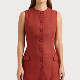 Faithfull - Jane Mini Skirt Garnet