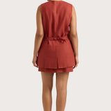 Faithfull - Jane Mini Skirt Garnet