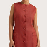 Faithfull - Jane Mini Skirt Garnet