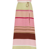 Faithfull - Yolina Maxi Dress Barragan Stripe Dusty Mauve