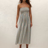 Faithfull - Jamie Midi Dress Sofia Check