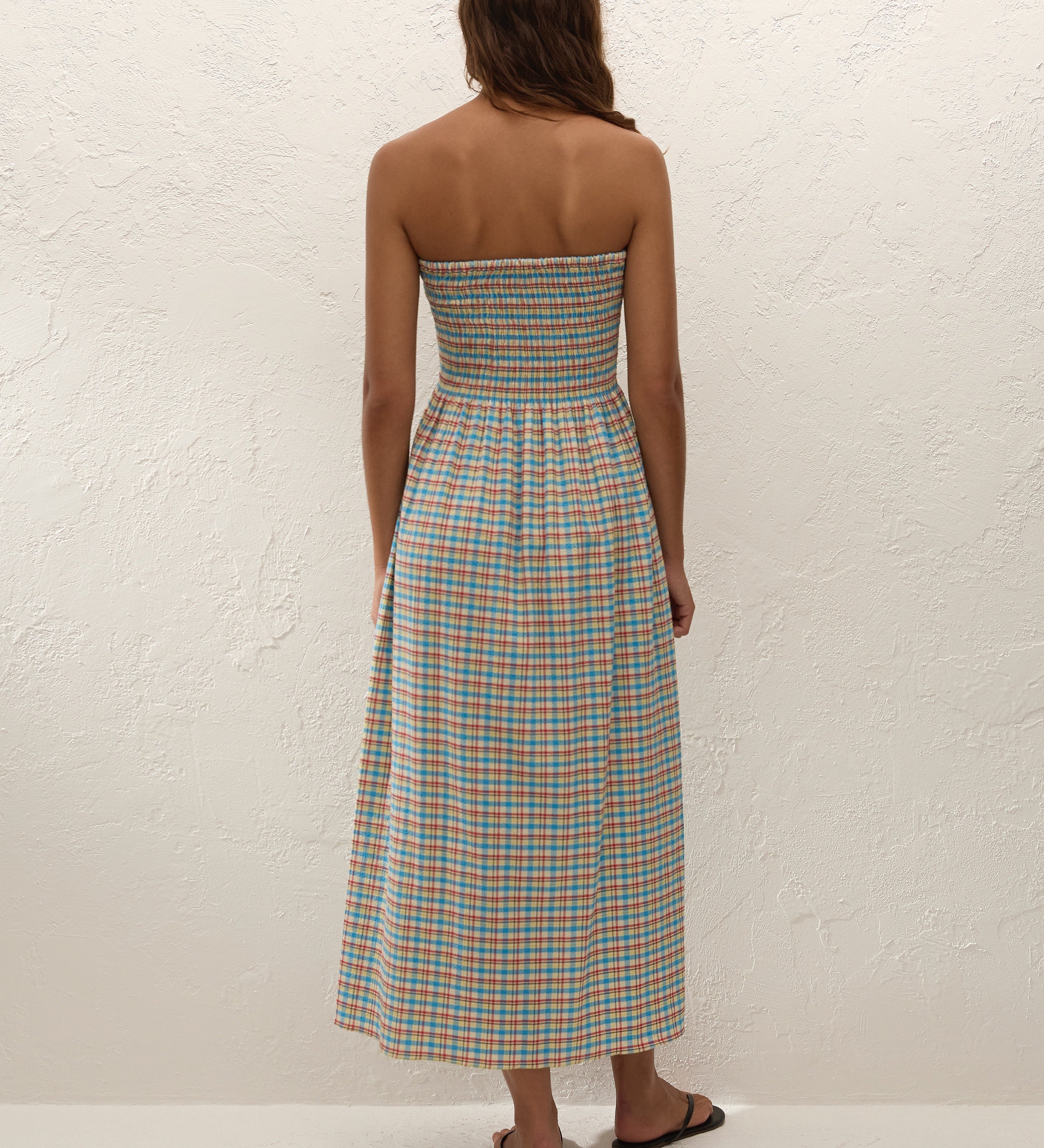 Faithfull - Jamie Midi Dress Sofia Check