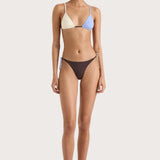 Faithfull - Yeva Bikini Top Blue Multi - Final Sale