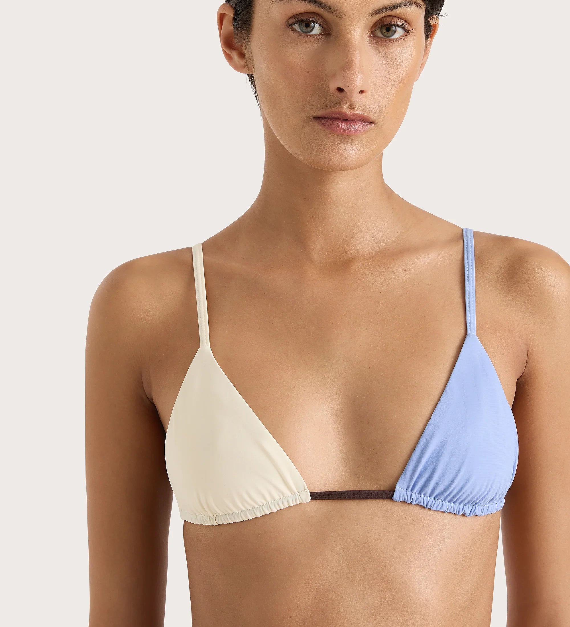 Faithfull - Yeva Bikini Top Blue Multi - Final Sale