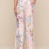 L'AGENCE - Lillian Satin Wide - Leg Pant