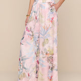 L'AGENCE - Lillian Satin Wide - Leg Pant