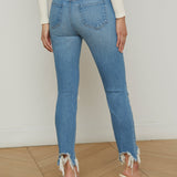 L'AGENCE - High Line Distressed Skinny Jean