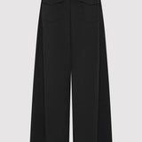 St. Agni - Petit Paperbag Waist Pants - Black