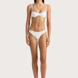 Faithfull - Farrah Bikini Top White - Final Sale