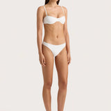 Faithfull - Farrah Bikini Top White - Final Sale