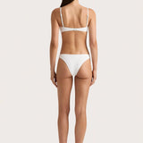Faithfull - Farrah Bikini Top White - Final Sale