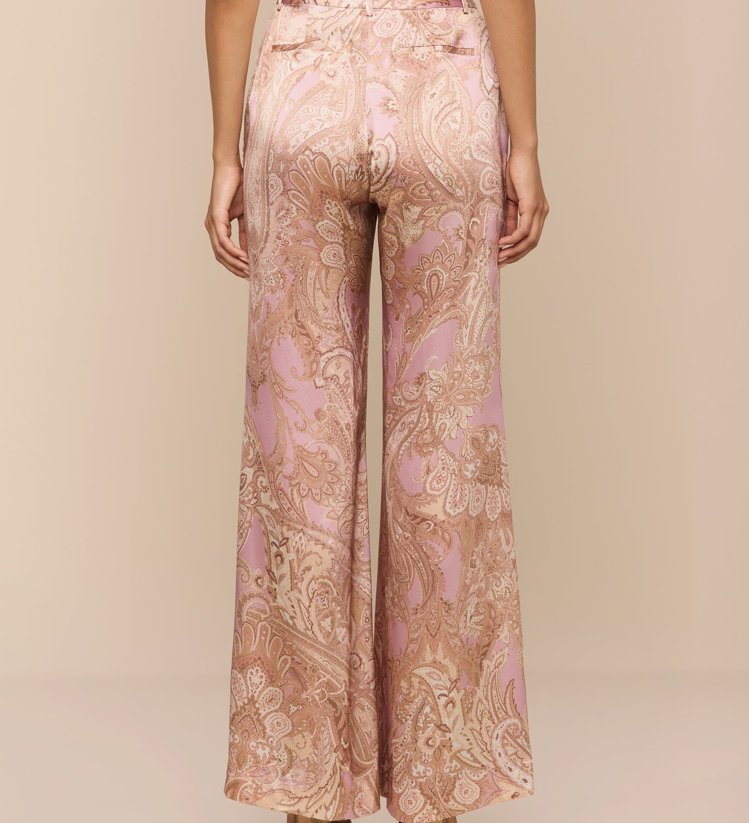 L'AGENCE - Pilar Silk Wide - Leg Pant