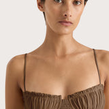 Faithfull - Esterel Bikini Top Clay - Final Sale