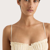 Faithfull - Esterel Bikini Top Butter - Final Sale
