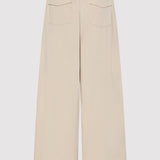 St. Agni - Petit Paperbag Waist Pants - Creme